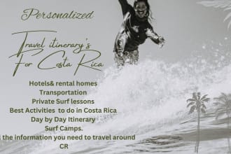 create your perfect itinerary for you in costa rica