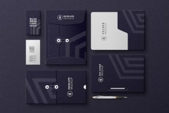 create luxury minimalist logo and corporate brand identity