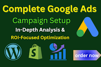 setup and manage google adwords PPC campaigns for maximum ROI