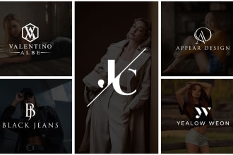 do minimalist luxury fashion clothing brand logo