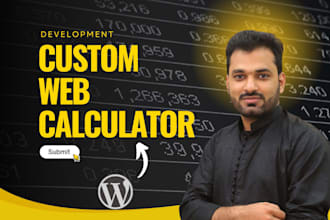 create custom web calculator for wordpress