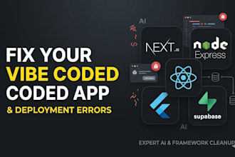 fix bugs, errors, and API issues in nextjs, express, or react
