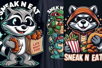 do sticker, cartoon, gaming ,twitch logo design