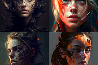 create ai generated art using midjourney ai