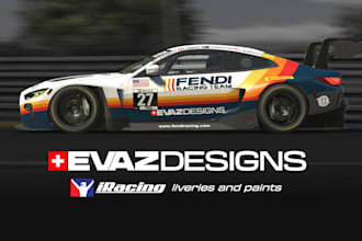 design a iracing paint livery for your team