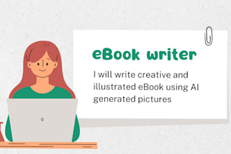 write attractive and creative ebook using ai illustrations