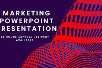 design professional marketing powerpoint presentation