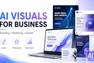 create ai visuals for your business branding and growth