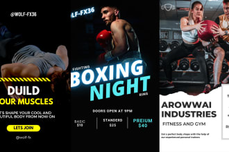 design sports flyer  fitness flyer  party flyer etc