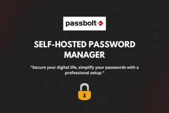 setup your self hosted password manager