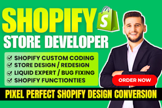 create shopify store, build shopify website design, shopify dropshipping website