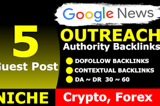 do SEO backlink through guest post on crypto blogs