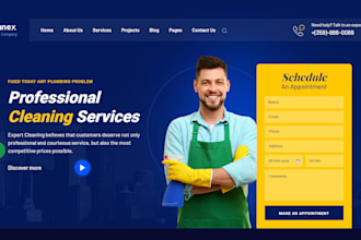 cleaning service website with booking koala, booking koala website, bookingkoala