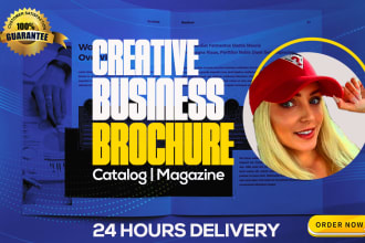 design your company profile, business brochure and booklet