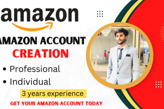 create and set up amazon fba seller account for business and individual