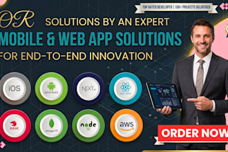 expert full stack developer, mobile app, web app developer react js react native