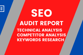 provide SEO audit report, website audit report