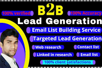 do high targeted linkedin b2b lead generation prospect email
