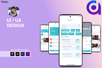 do unique mobile apps design and graphical design