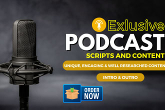 write engaging podcast contents and show notes