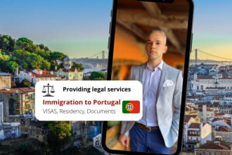 help you to move and get residence permit on portugal