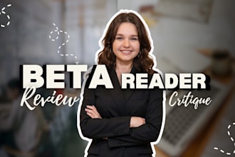 expertly review and beta read your childrens story