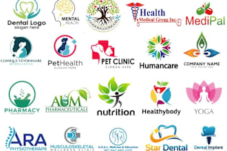 design awesome dental, health, fitness, medical logo