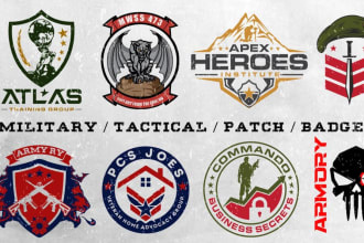 design excellent army, tactical, armory, military logo