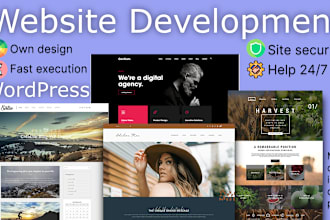 create for you a website, a web blog, an online store, a business card