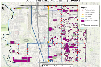 do any gis or remote sensing related task and make maps