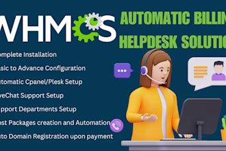 install, configure, migrate, and fix whmcs errors
