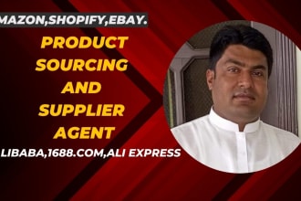 be your china product sourcing agent for amazon, ebay and alibaba
