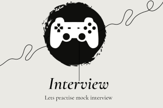 do mock interview for the game dev position