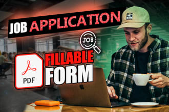 design a job application form for your business