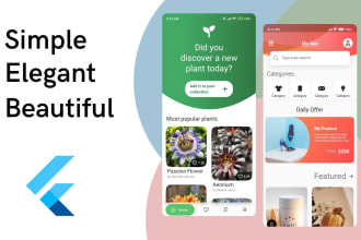 develop cross platform mobile app with flutter and firebase