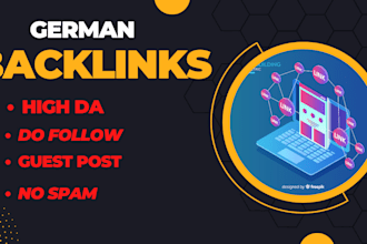do backlinks german high domain authority websites da 60