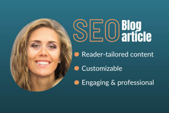 write your SEO optimized blog post