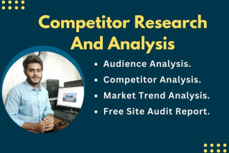 competitive research and audience analysis for any websites