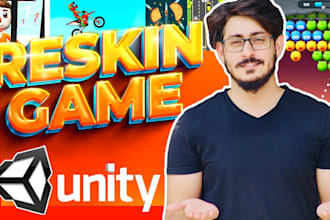 reskin unity game or add features