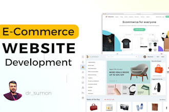 setup ecommerce website online store with wordpress woocommerce