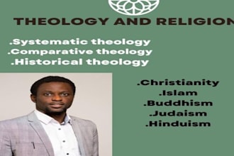 write well researched papers on theology and religion