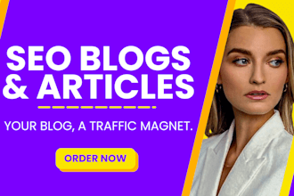 research and write perfect SEO blog posts or articles