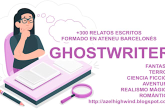 be your spanish ghostwriter, escritor profesional en español