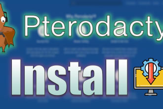 setup a pterodactyl or pelican panel for you