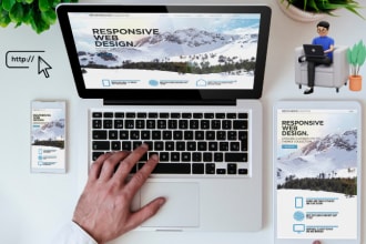 design responsive websites in react js as a web developer