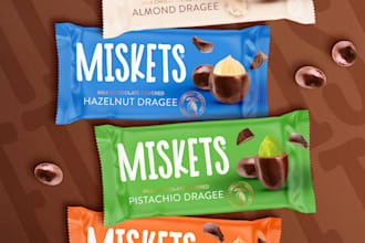 make modern snack packaging