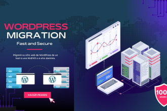 migraré tu sitio web a un nuevo alojamiento web o o dominio