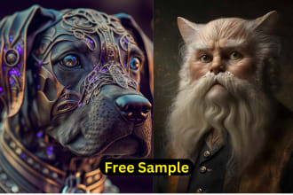 design ai generated concept midjourney art, fictional character, digital art