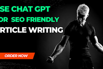 use chat gpt to write unique articles with seo optimized