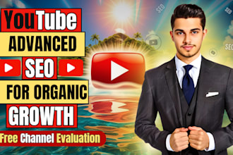 be your youtube video SEO expert and channel  growth manager for optimization